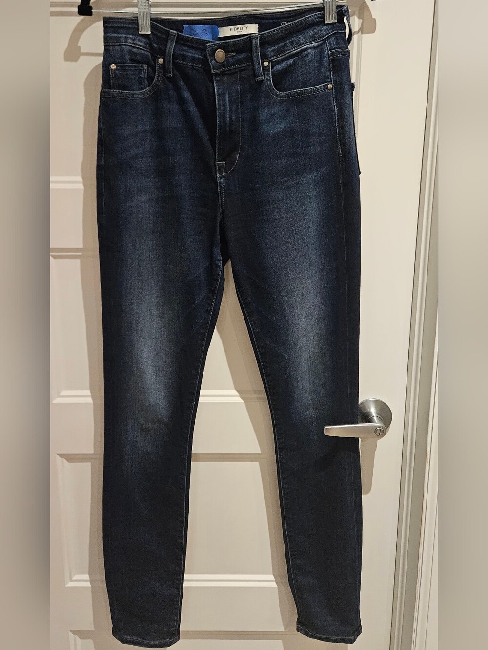Fidelity Dark Blue Skinny Jeans
